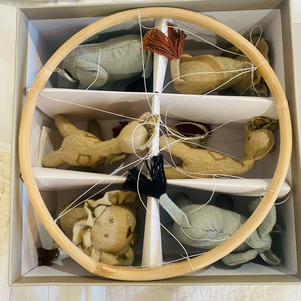 Restoration Hardware Baby Mobile - Animal Safari